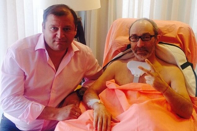 Кернес показал свое изуродованное тело