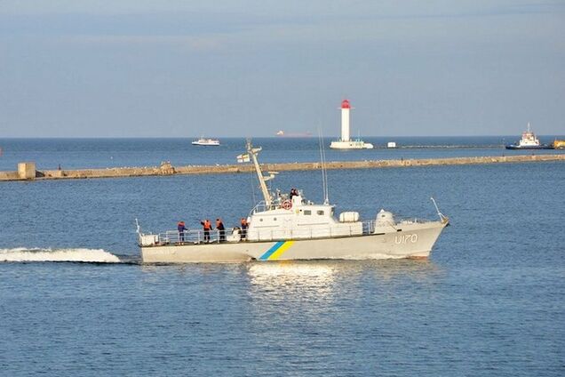 Боевые корабли и катера ВМС Украины провели военные учения