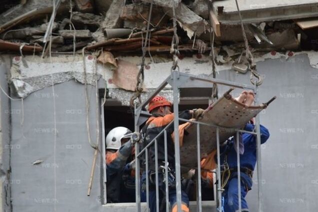 Жительницу взорвавшегося в Николаеве дома спасло то, что ее голова оказалась в духовке