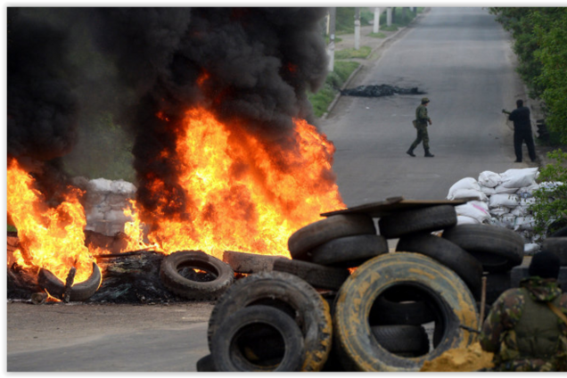 В сети сообщили о ночной стрельбе в Славянске