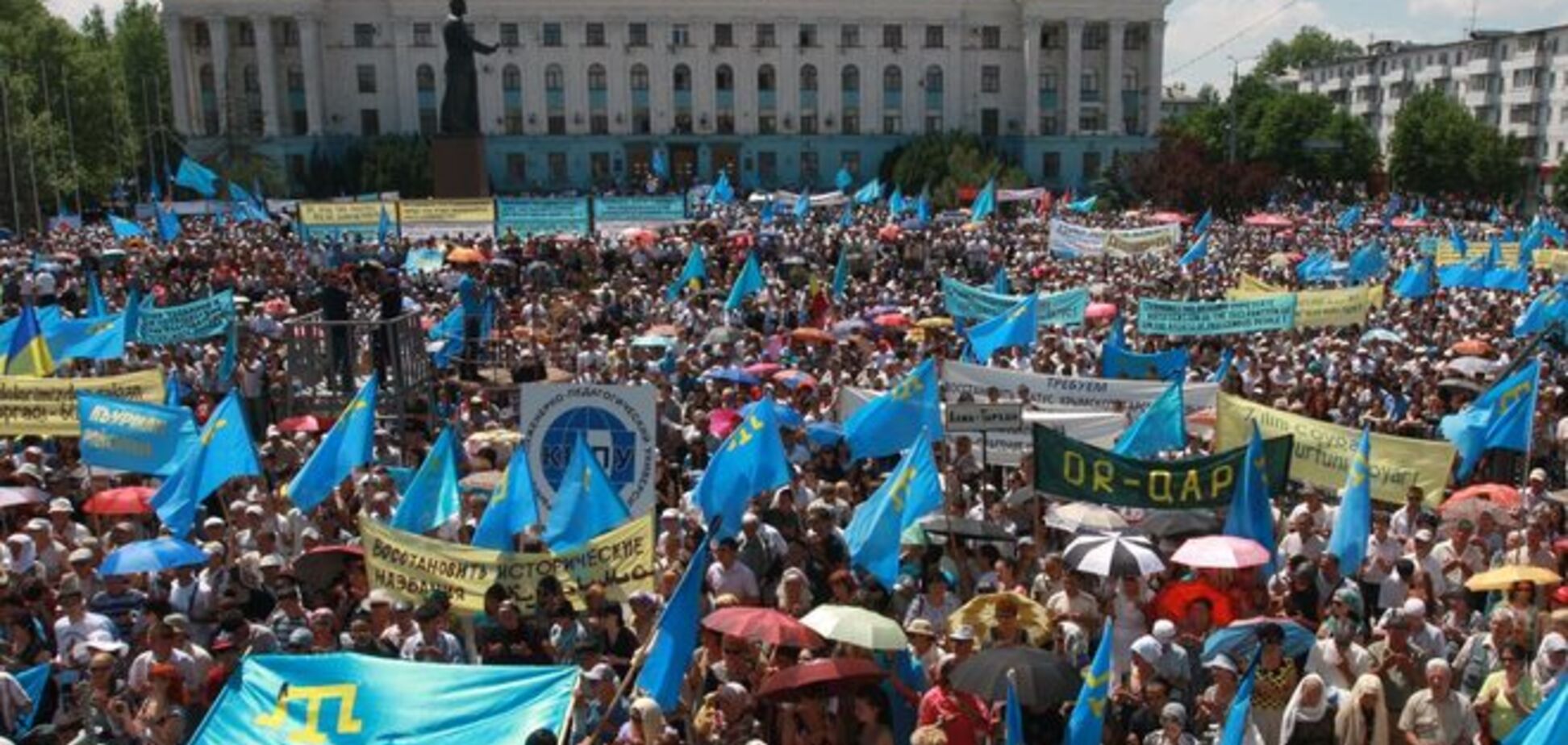 Меджлис проведет День депортации без флагов Украины и России