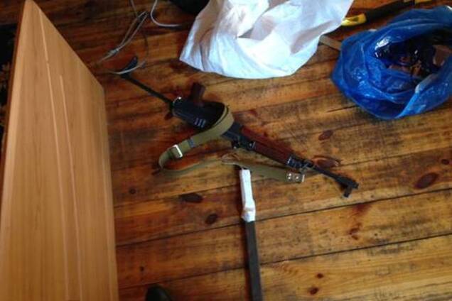 В Киевской области милиция задержала 13 вооруженных человек