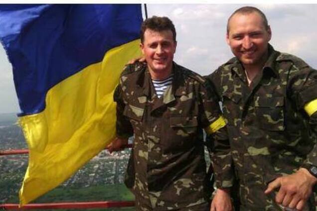Флаг Украины появился на самой высокой точке Славянска