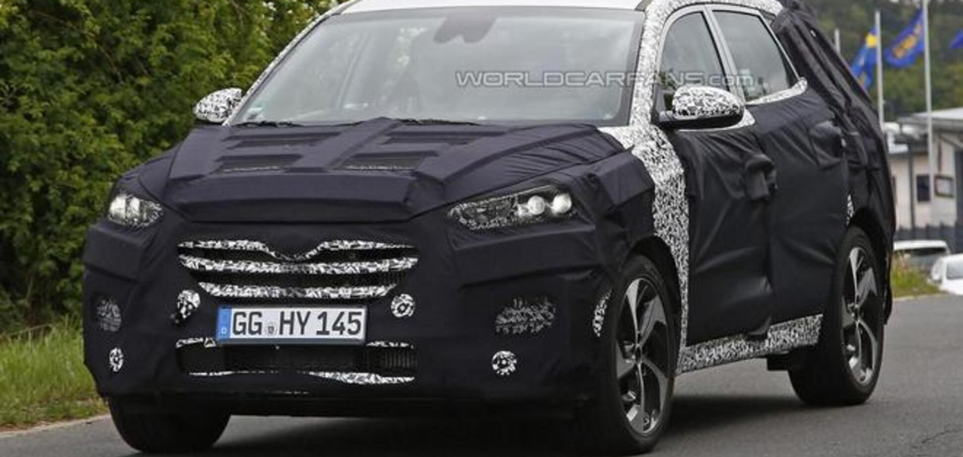 Хюндай проводит дорожные тесты нового кроссовера iX35