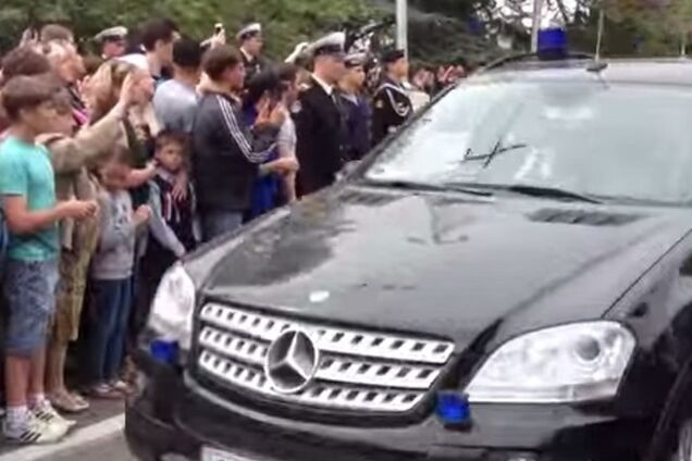 В сети появилось видео путинского кортежа из 36 машин в Севастополе