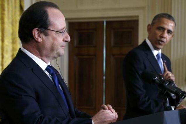 Обама и Олланд совместно напомнили России о новых санкциях