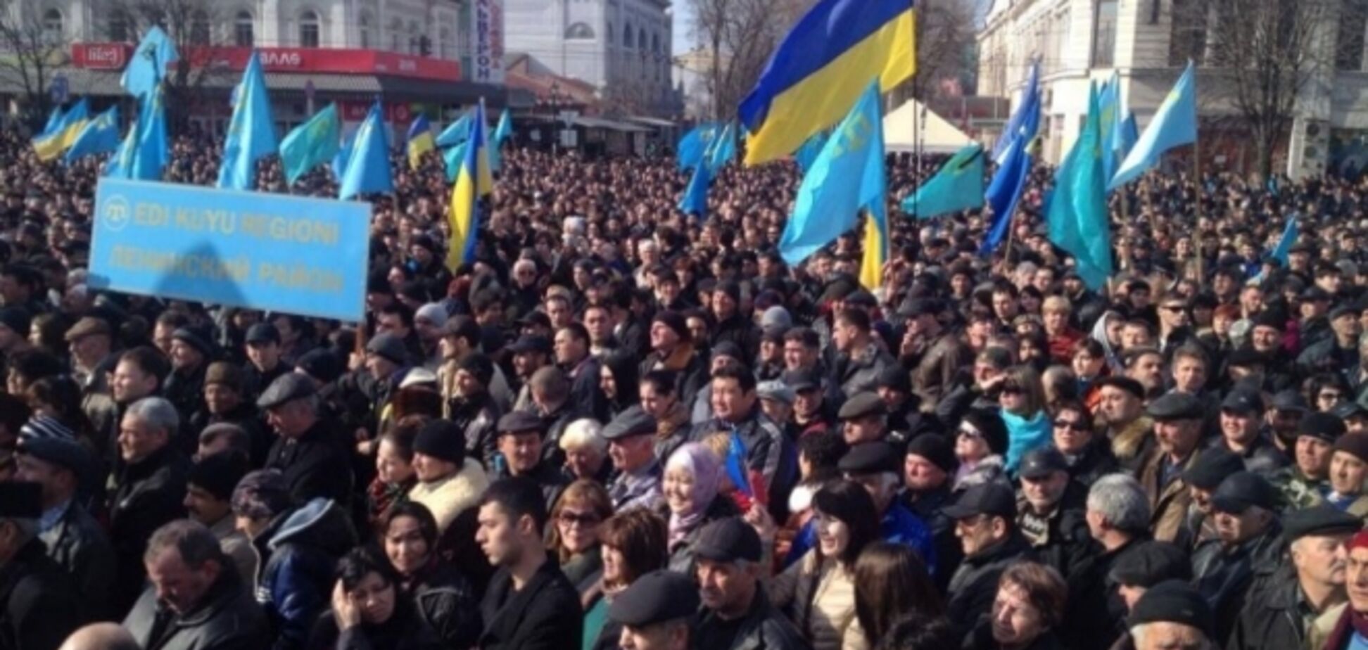 Марионетки Кремля предложили крымским татарам митинговать на кладбище