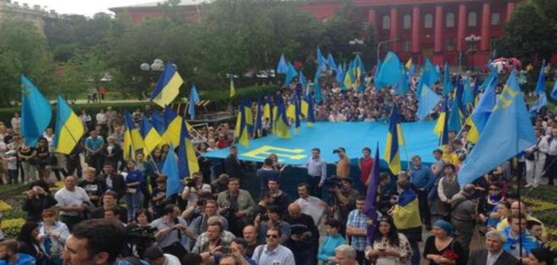 Киев почтил память жертв депортации крымских татар