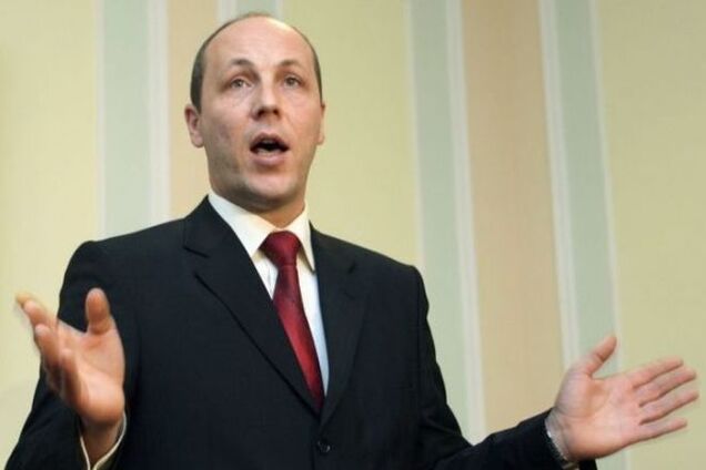 ''Огонь!'' Парасюк показал забавного Парубия в Раде