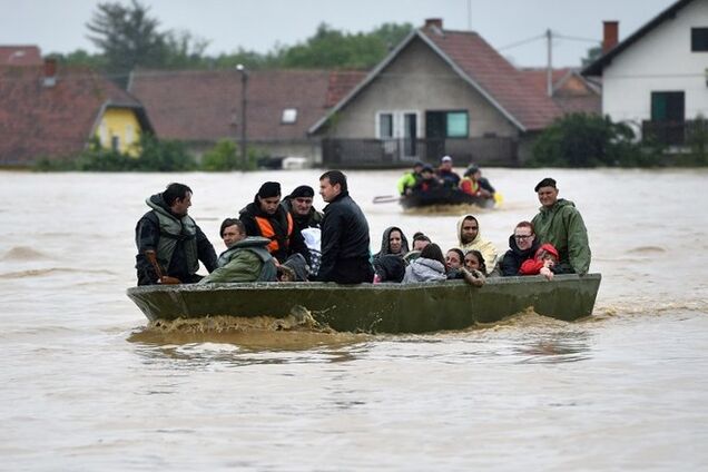 Наводнение на Балканах