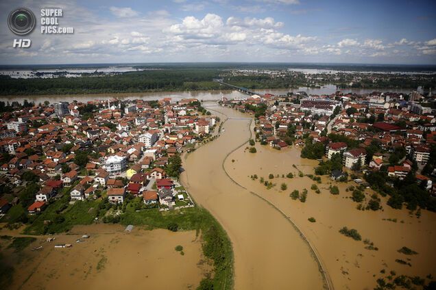 Сербия, Босния и Герцеговина ушли под воду