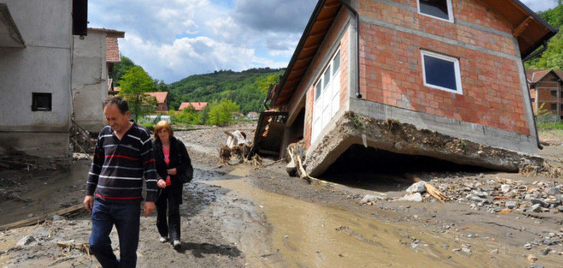 В Сербии из-за наводнения эвакуировали более 25 тыс. людей