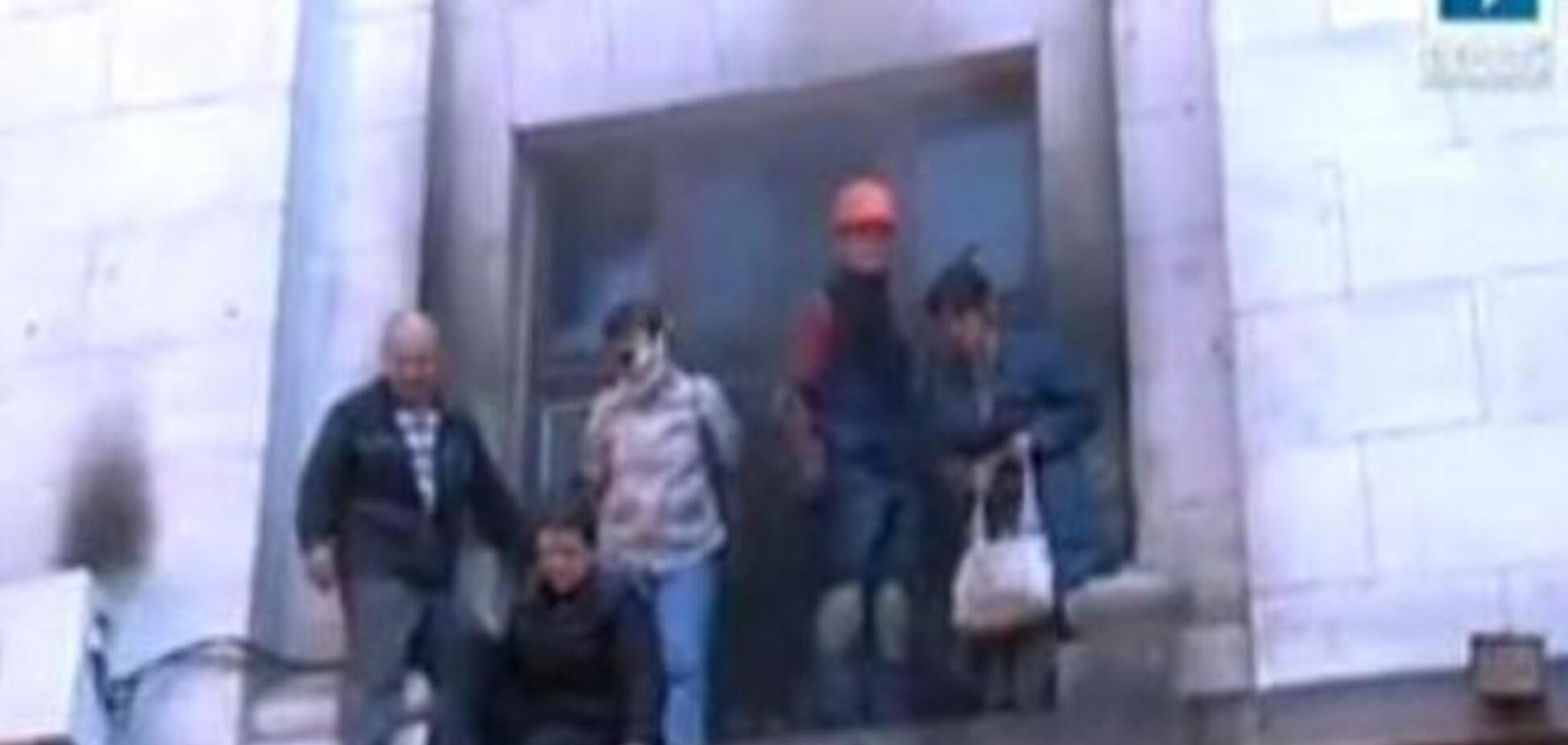 В Одессе снесли палаточный лагерь Антимайдана, в Доме профсоюзов - пожар