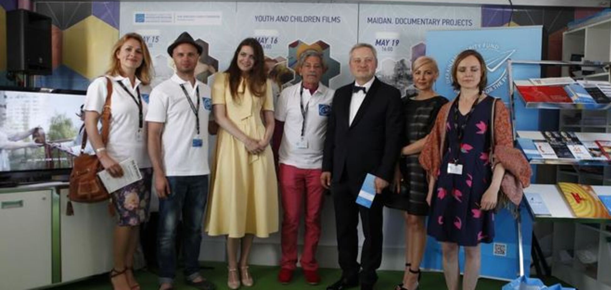 Фонд Янковского и 'Молодость' открыли украинский павильон на Каннском кинофестивале
