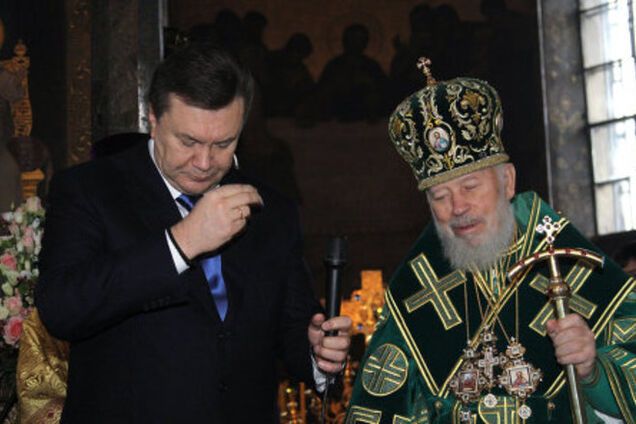 На Януковича завели дело за давление на митрополита Владимира