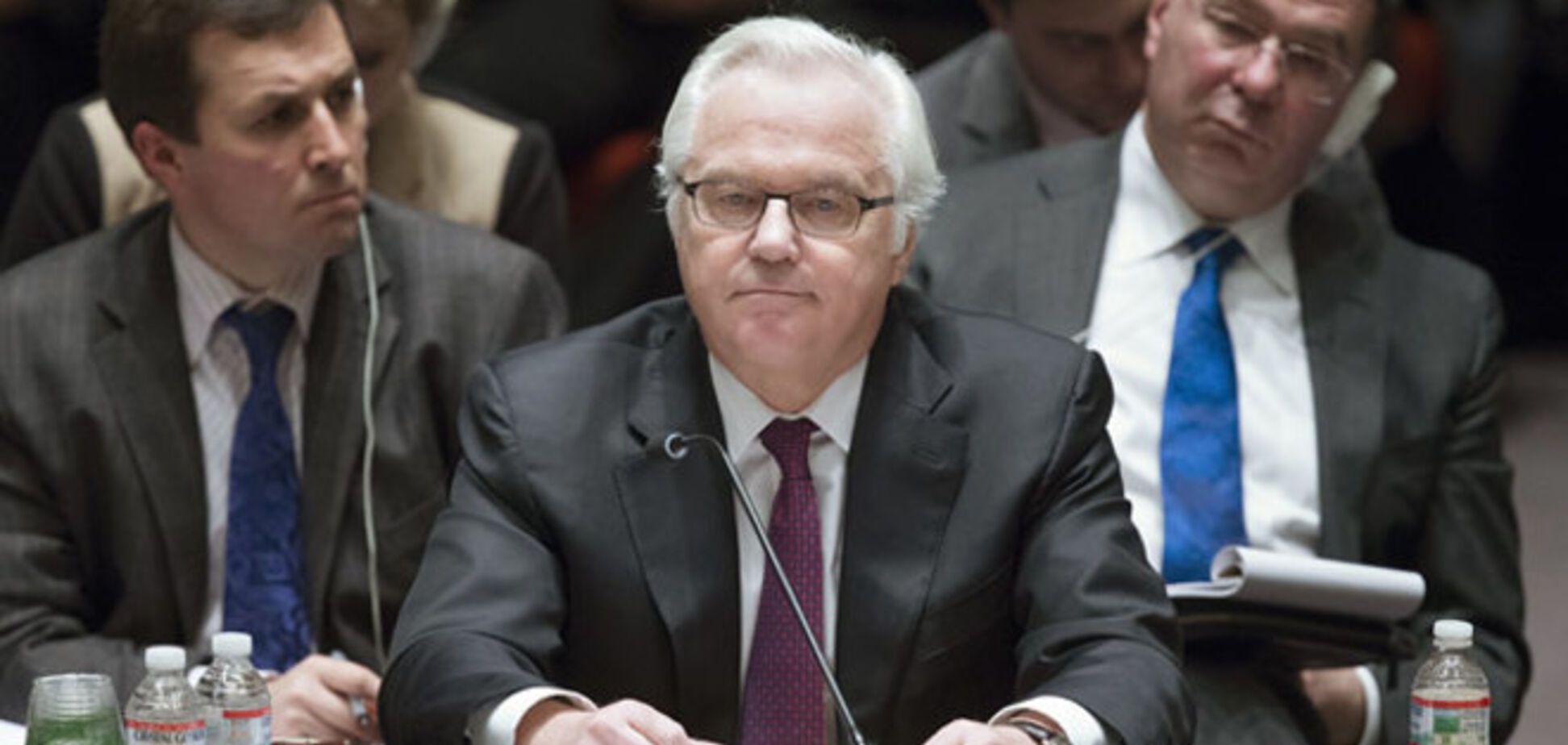 Чуркин опять рассказывал о страданиях русскоязычных в Украине на заседании Совбеза ООН