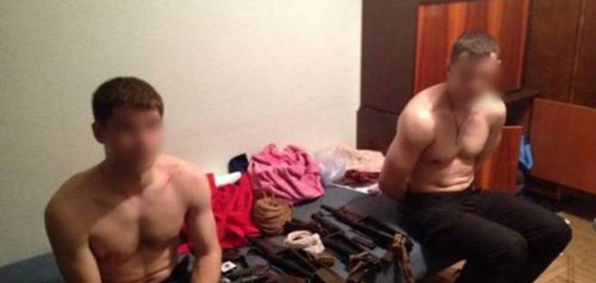 СБУ затримала екс-міліціонерів з вибухівкою, зброєю і шпигують для РФ