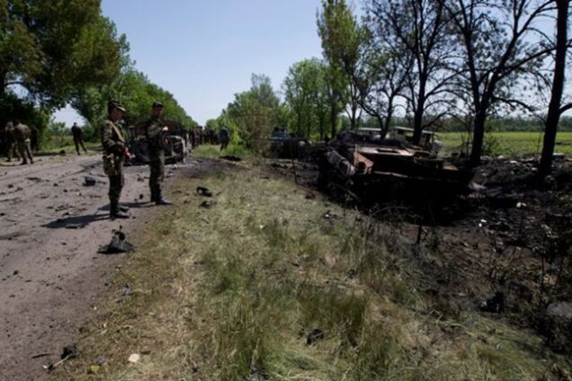 Террористы пытались похитить раненых под Волновахой военных