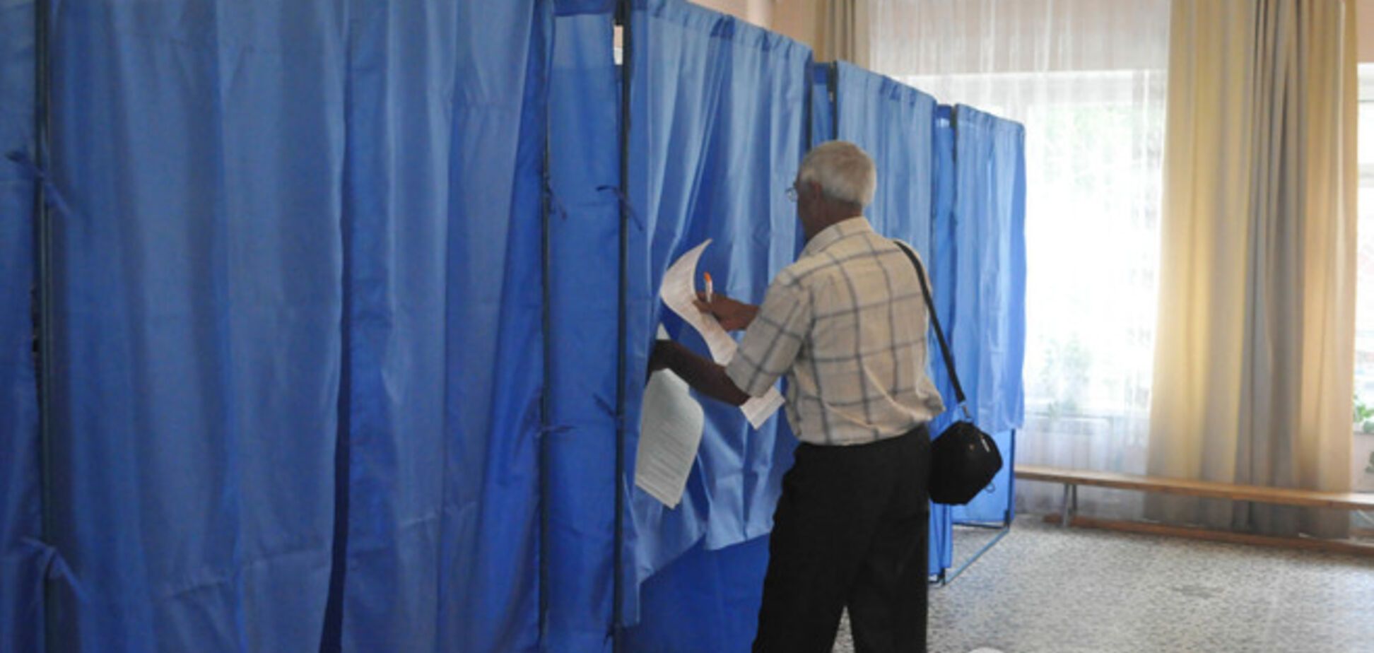 Явка виборців на Донеччині склала 15,63% - ОДА