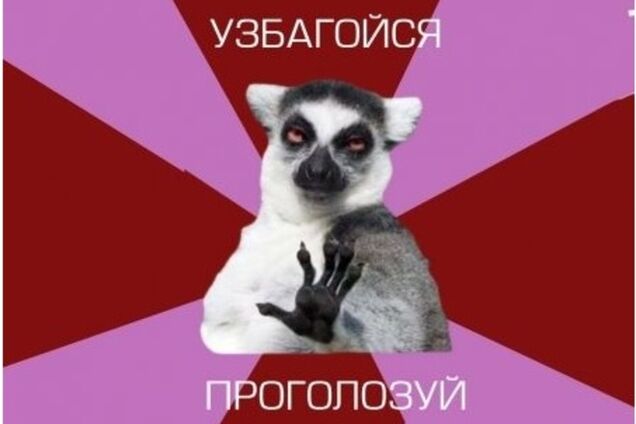 Украинцы в сети активно шутят о выборах-2014