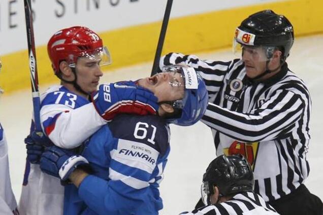 Русская весна. Лучшие кадры хоккейного чемпионата мира