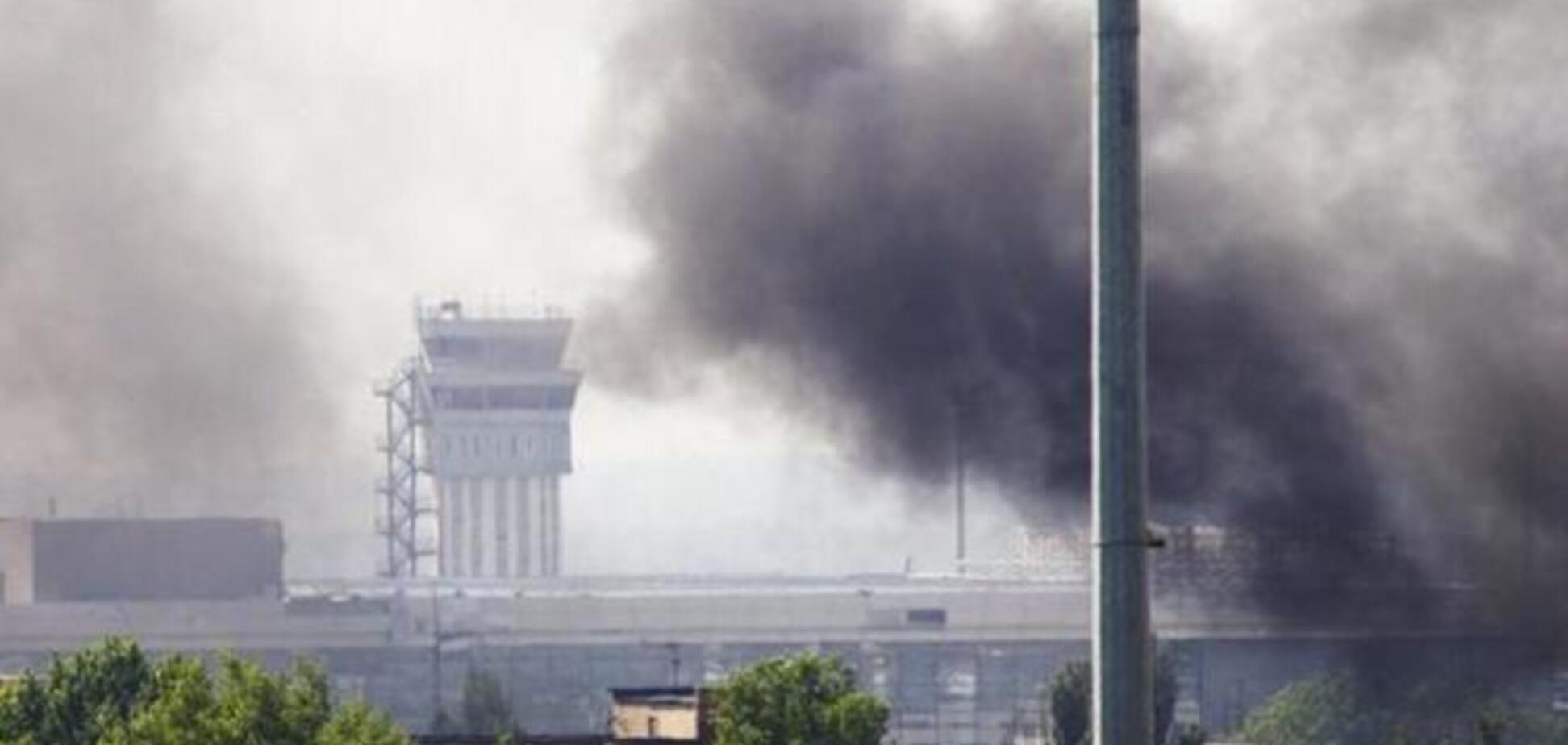 Минобороны опровергает информацию об уничтожении террористами украинского вертолета в аэропорту Донецка