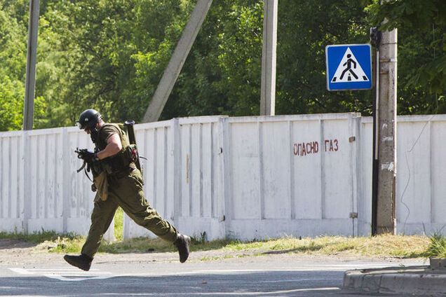 Боевые действия в Донецке переместились вглубь города