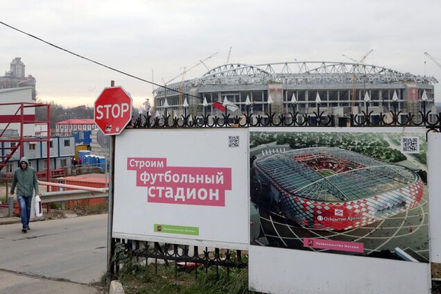 Ни один стадион в России пока не готов к ЧМ-2018