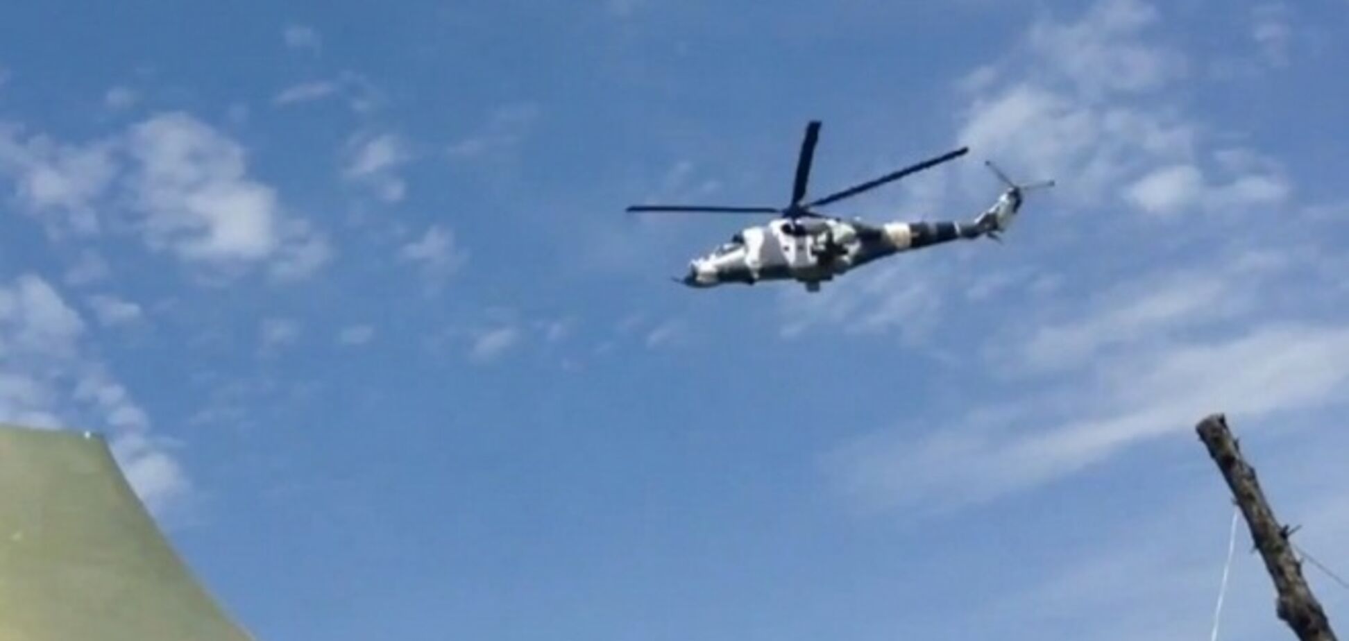 Новая система активной защиты спасла украинские военные вертолеты в Донецке