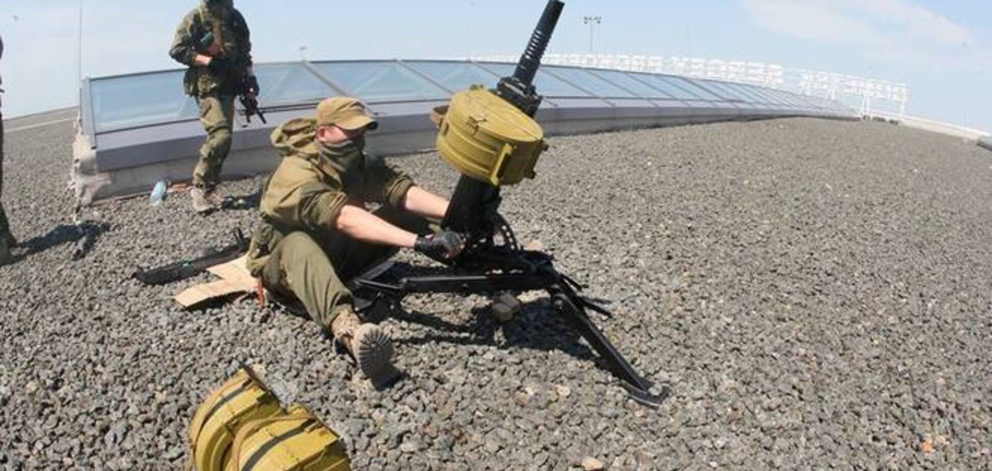 В районе донецкого аэропорта слышна стрельба