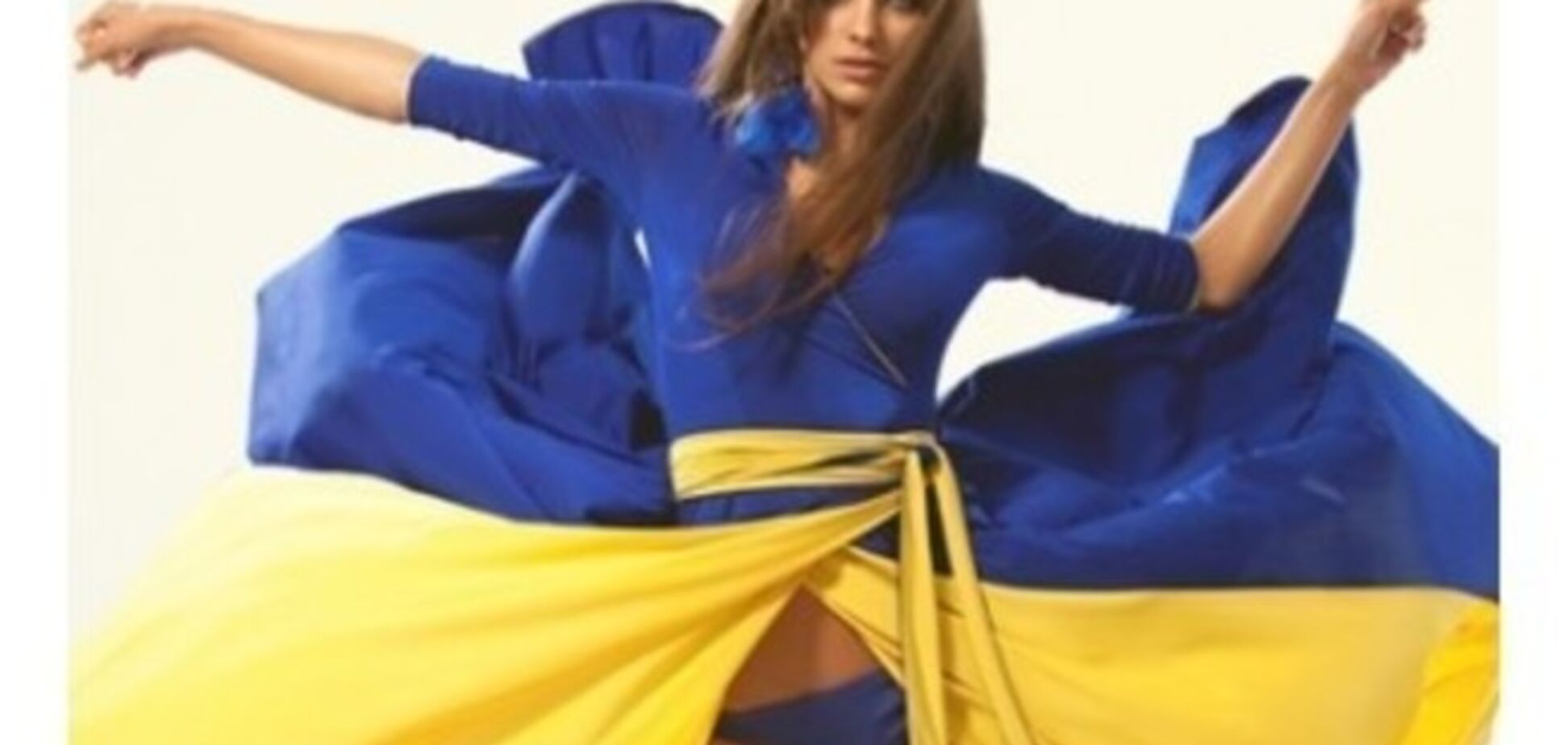 5 самых красивых желто-синих платьев