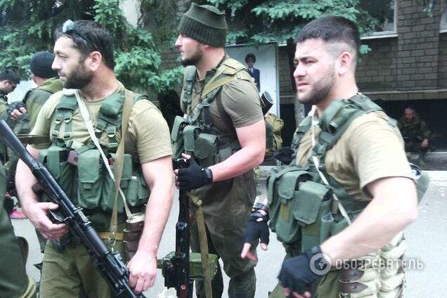 Чеченский спецназ МВД России воюет на стороне ДНР. Фото и видео