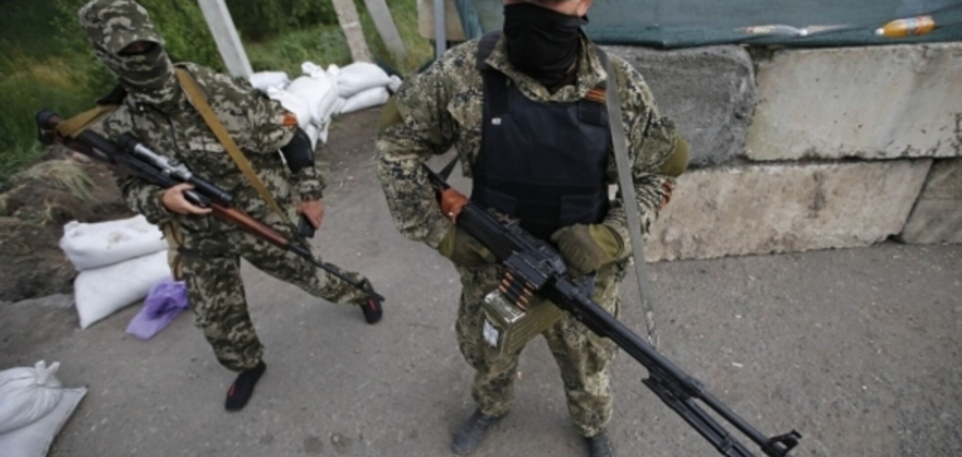 Террористы снова обстреляли блокпосты сил АТО из жилых кварталов