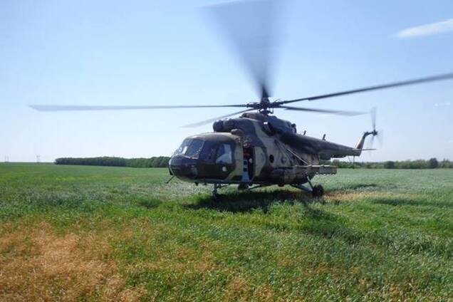 Под Славянском после крушения вертолета начался бой