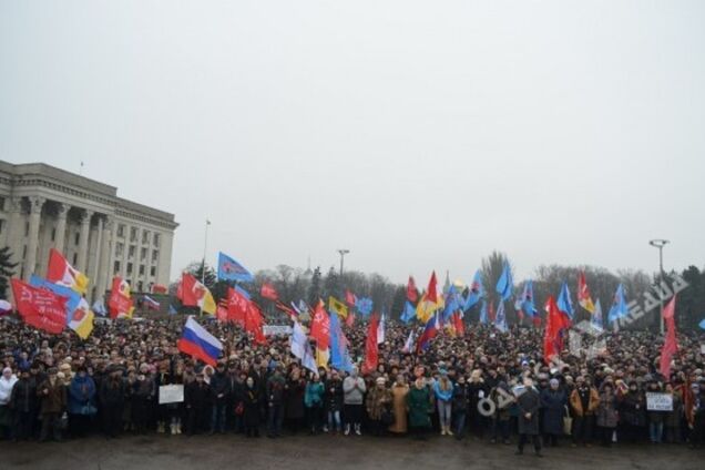 Одесские сепаратисты прорывались в Дом профсоюзов 