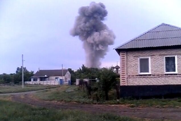 Нацгвардия заявила, что склад с боеприпасами в Александровске подорвали террористы