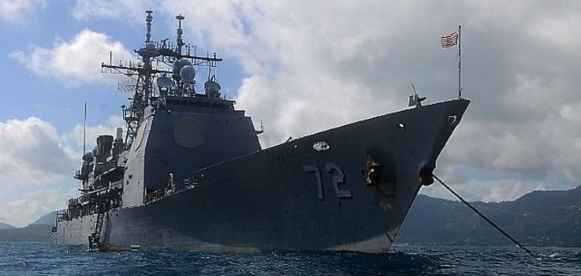 Американский ракетный крейсер прибыл в Черное море