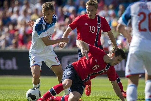 Сборная России добыла неубедительную ничью с Норвегией накануне ЧМ-2014