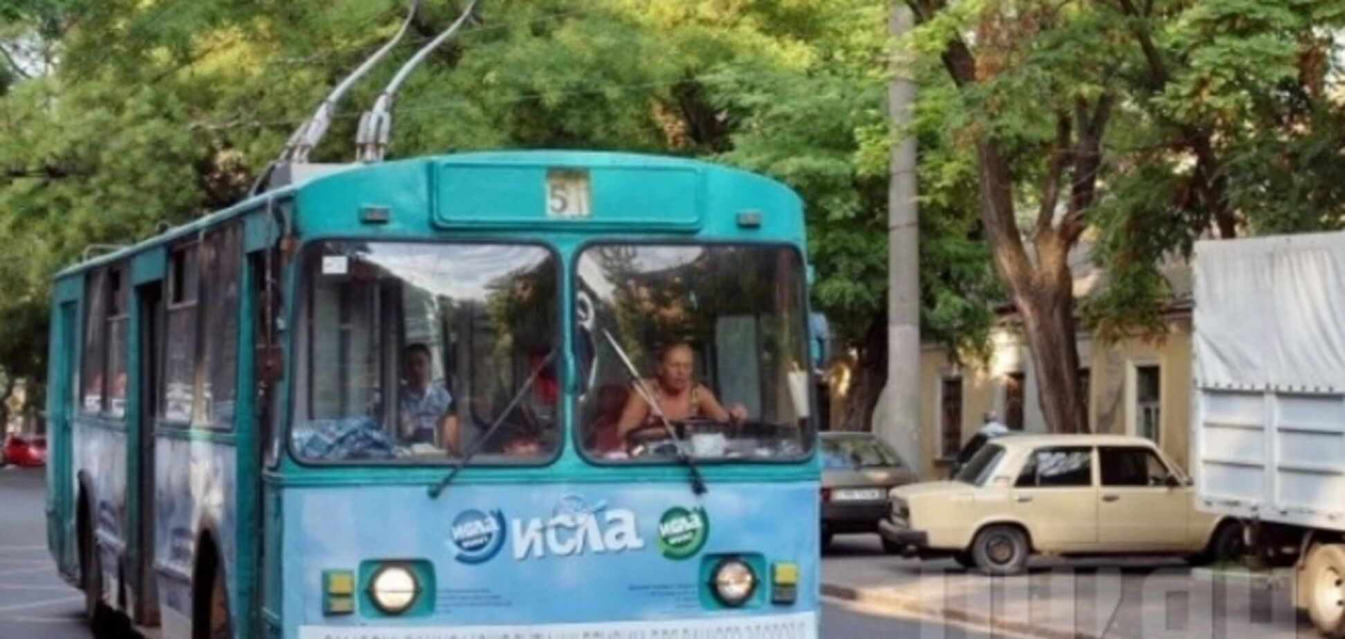 Террористы оставили Краматорск без общественного транспорта