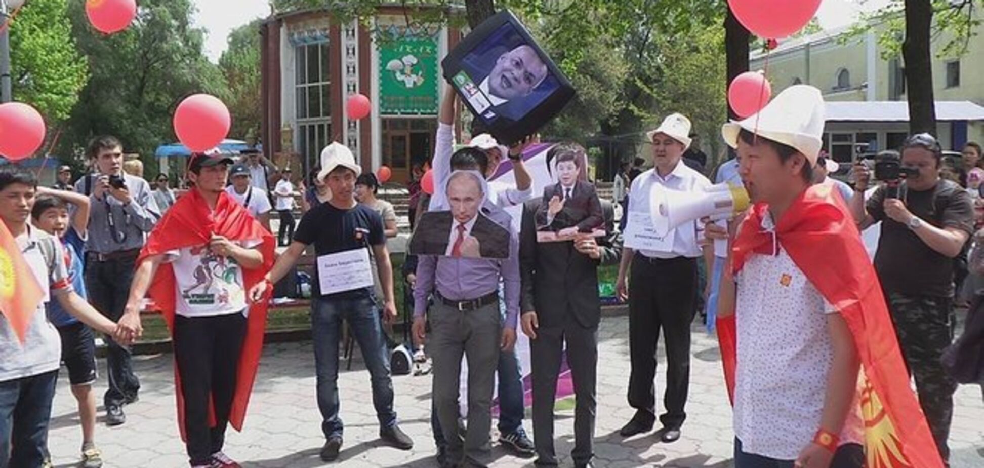 У Киргизстані мітингували проти вступу до Митного союзу