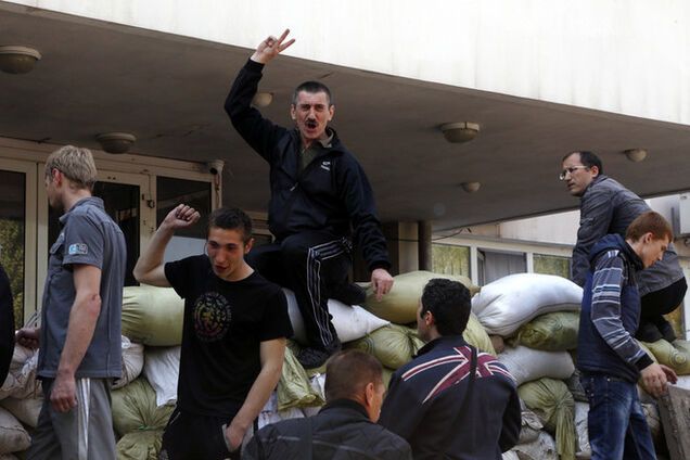 Террористы захватили телекомпанию 'Донбасс'