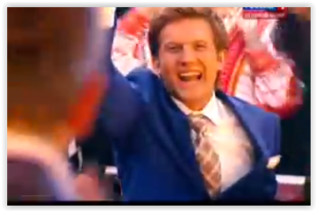 В России истерично радовались выходу Толмачевых в финал Евровидения. Видеофакт