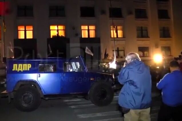 'Тигр' Жириновского незаконно прорвался на территорию Украины