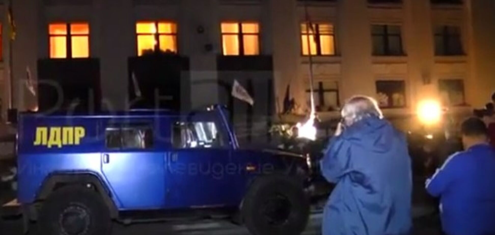 'Тигр' Жириновского незаконно прорвался на территорию Украины