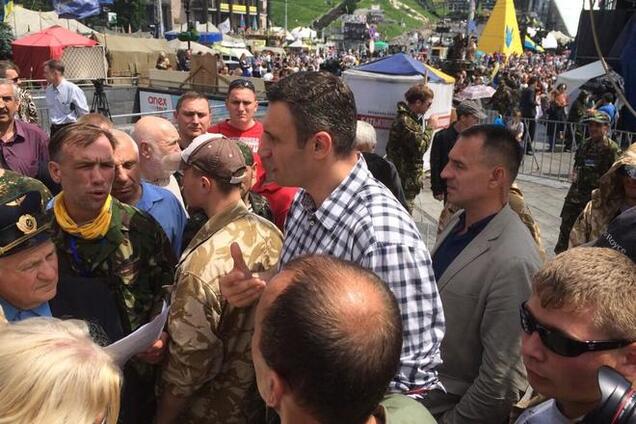 Кличко обещает не разгонять Майдан