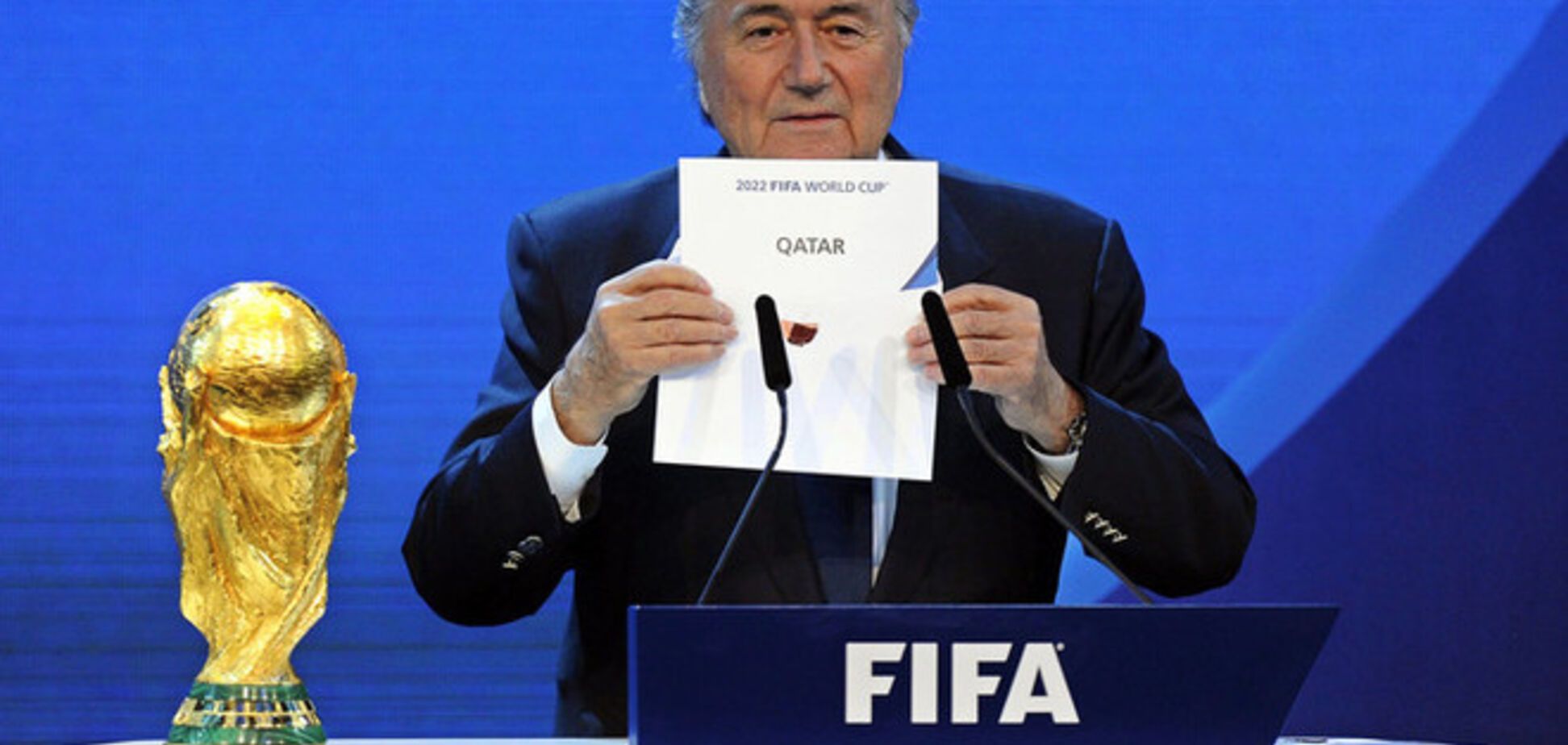 Катар подкупил ФИФА в борьбе за право проведения ЧМ-2022