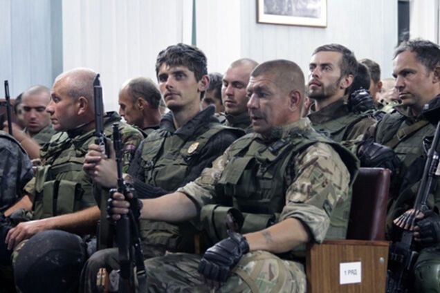Первый батальон Нацгвардии вернулся с Донбасса после АТО
