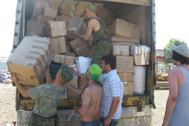 В Крыму разворовали гуманитарную помощь из России