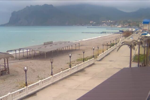 У включеному Криму немає відпочиваючих, прибережні закладу навіть не відкриваються