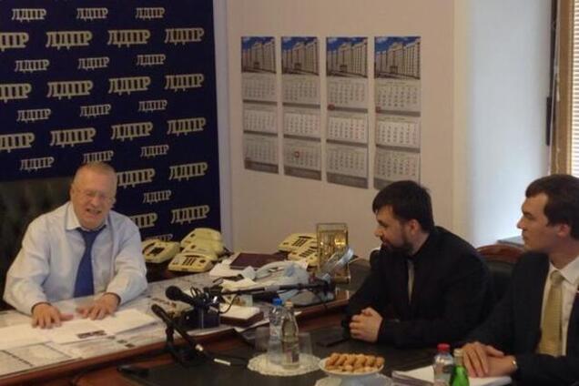 'Поймайте меня, если сможете': разыскиваемый террорист 'ДНР' Пушилин уже в Москве. Фотофакт